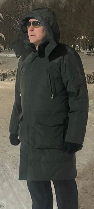 Пальто мужское, размер 54