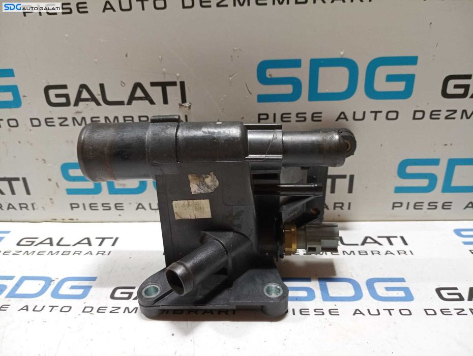 Corp Carcasa Termostat Racire cu Senzor Temperatura Apa Ford Mondeo 4 1.6 B 2007 - 2015 Cod 6G9G-8K556-AA [M5461]