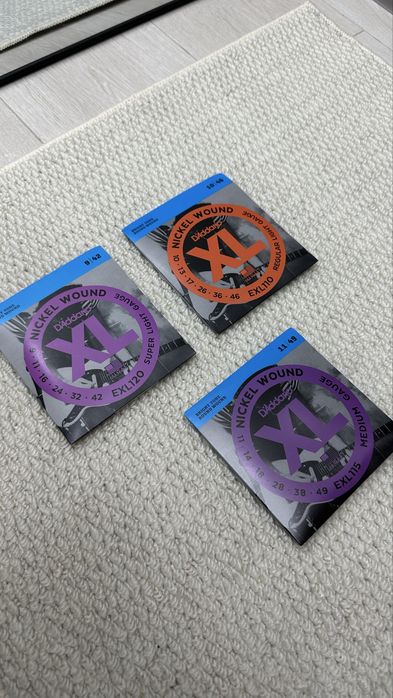 Струны для гитары бренда D’Addario