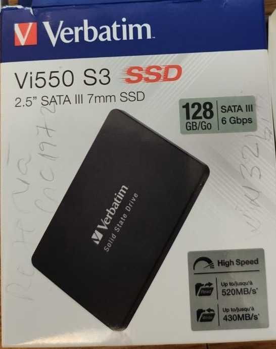 Verbatim Vi550 S3 128GB 2.5" SATA III 7mm SSD