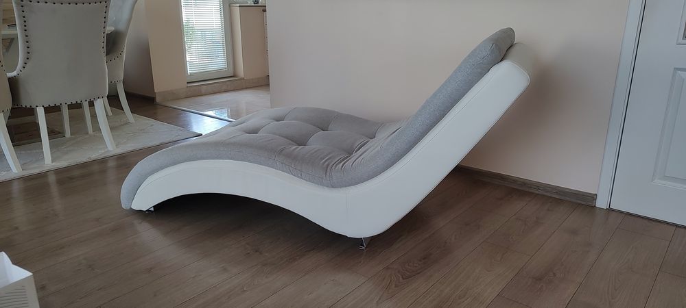 Лежанка, текстил, кожа