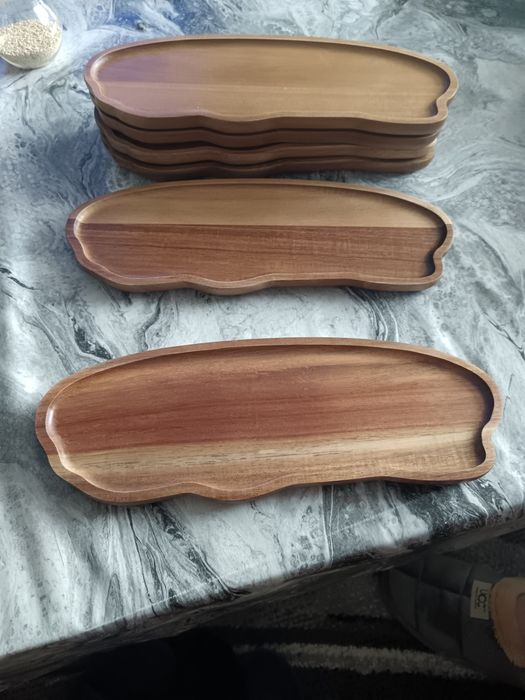 Шикозен дървен поднос