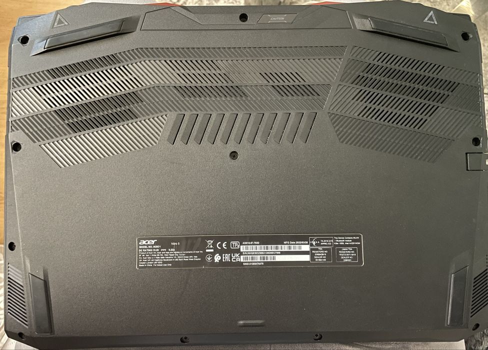 Laptop Gaming Acer Nitro 5 i7-11800H / RTX 3050 Ti / 64GB RAM / 144Hz – Configurație RARĂ, Upgrade MAX