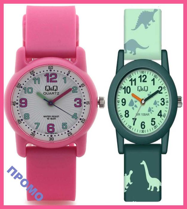 НОВ ДЕТСКИ ЧАСОВНИК Q&Q С ЯПОНСКИ МЕХАНИЗЪМ MIYOTA. КАЧЕСТВЕН ВОДОУСТОЙЧИВ ДЕТСКИ ЧАСОВНИЦИ QQ VR19J001Y VR99J010Y VR41J002Y KIDS WATCH СИЛИКОНОВ