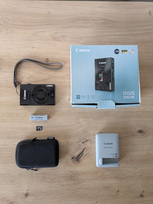Canon IXUS 500 HS - УНИКАЛНИ СНИМКИ Дигитален Фотоапарат в Отлично състояние