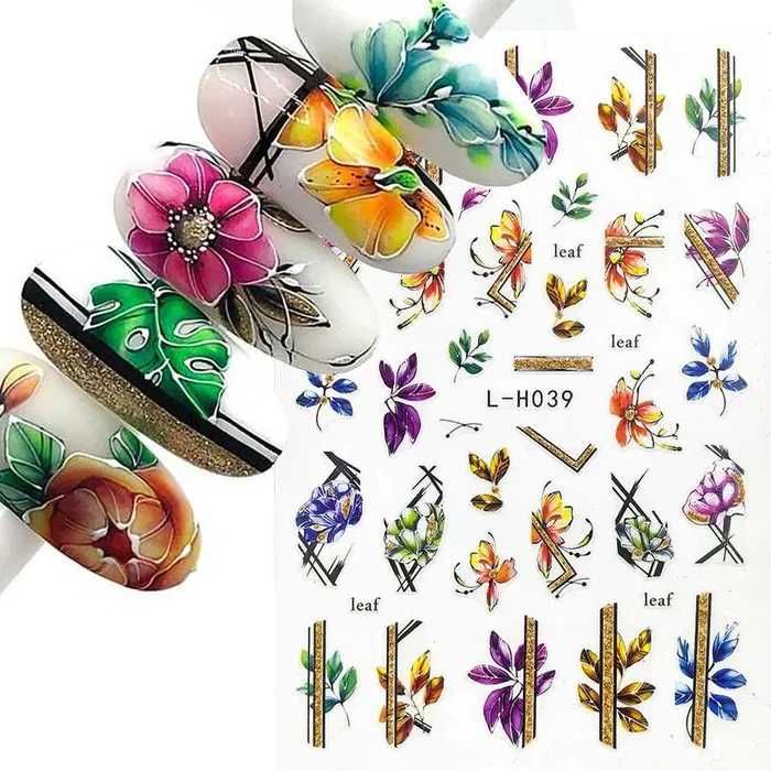 Водни стикери за нокти / Водни лепенки за нокти