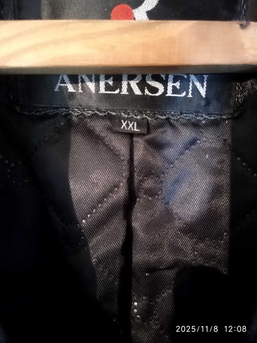 Кожаный женский плащ