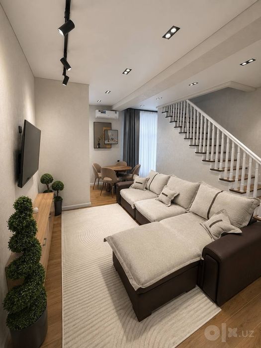 3-х ком. Дуплекс 88м2 Шота Руставели ЖК Moderno