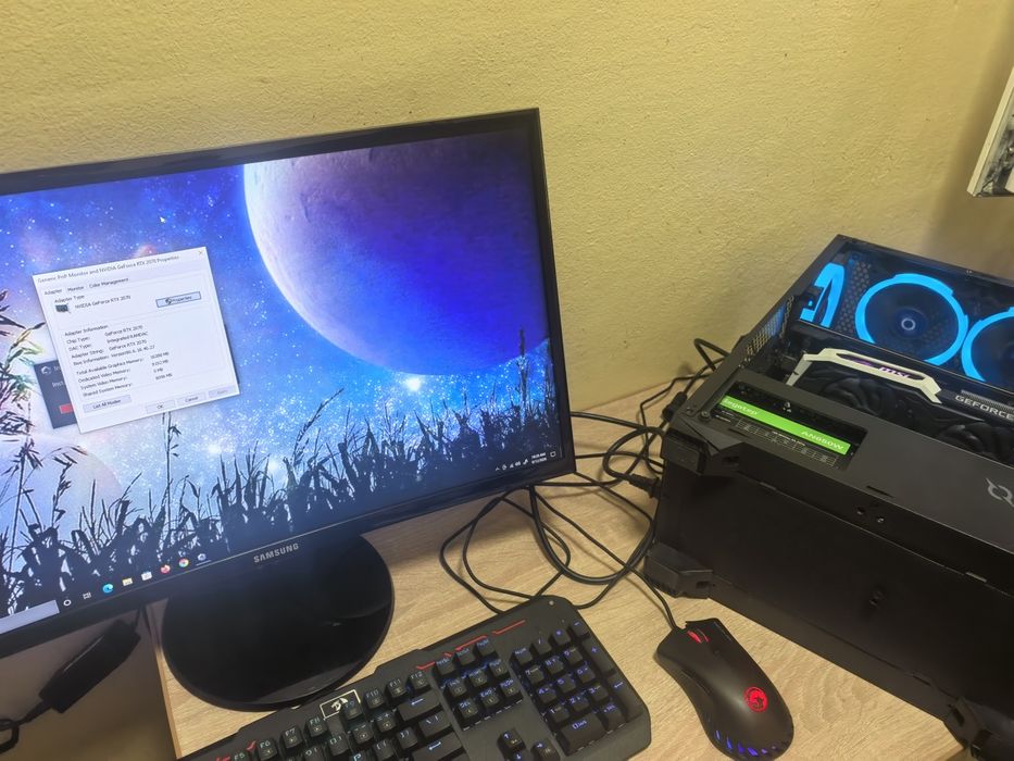 Placa video MSI RTX 2070 8g 256b
