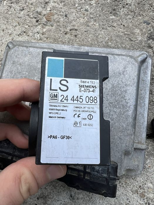 Kit Pornire Opel Astra G | 1.7 CDTI Z17DTL 80 Cai 59kW Euro 4 | Piese ECU Calculator Motor Imobilizator Inel Cip Cititor Cheie Modul Injectie Diesel