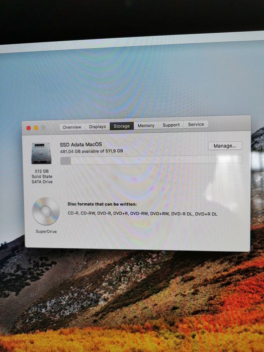 Hdd 1Tb HGST, IMac 21,5inch, 2011 High Sierrra