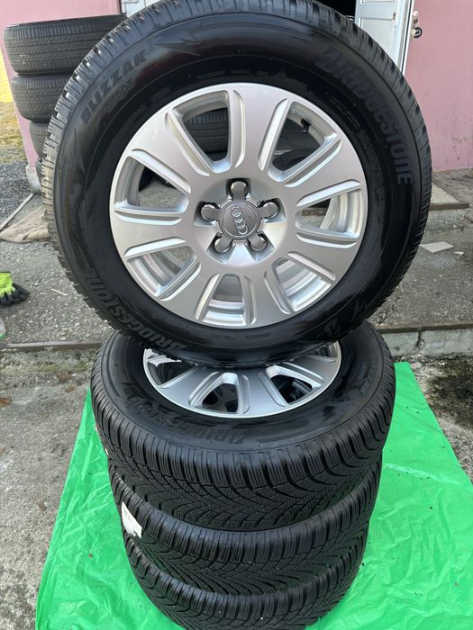 Vand Jante Audi R16 cu Anvelope 215/65/16 M+S DOT 2022