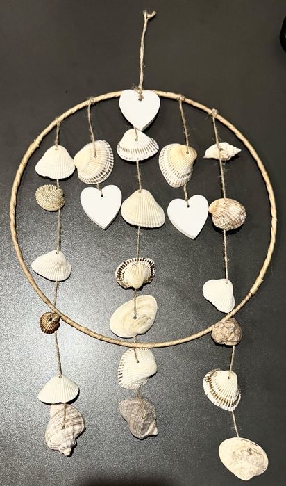 Висяща морска декорация с миди и рапани, Подарък, сувенир