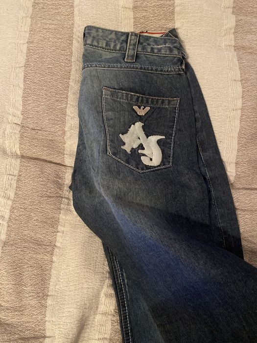 Blugi baieti armani jeans stare buna