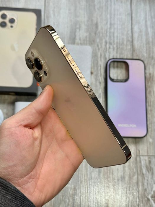 Iphone 13 Pro Max 512 GB Gold - 100 % Battery Чисто Нова Батерия