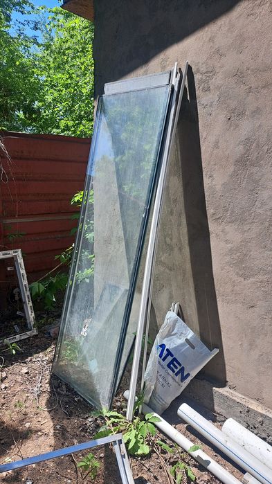 Пластик терезе 2-шт