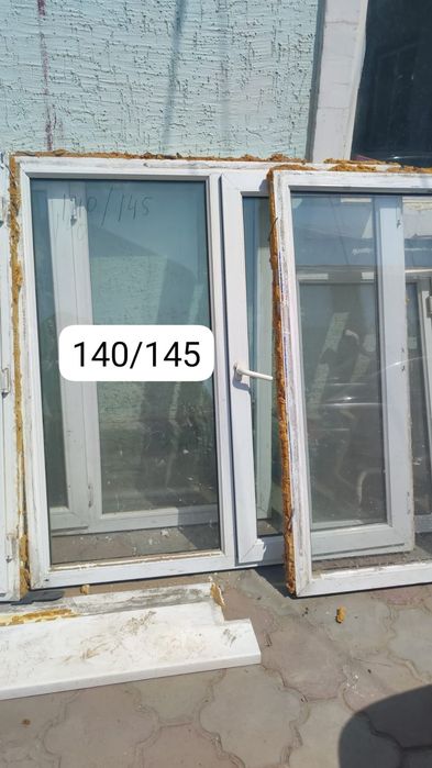 Пластиковые Окна белые бу продам