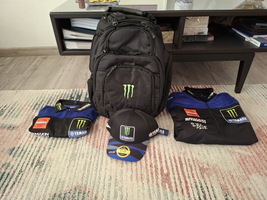 Tricou,bluză, sapca,rucsac Monster