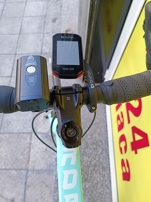 Шосеен велосипед - карбон, Shimano 105, Mavic + GPS