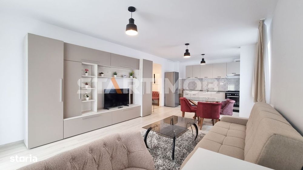 Apartament mobilat zona Coresi cu parcare