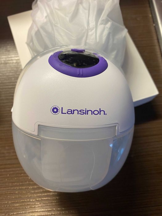 Vand Pompa de san electrica dubla, portabila, hands free, Lansinoh