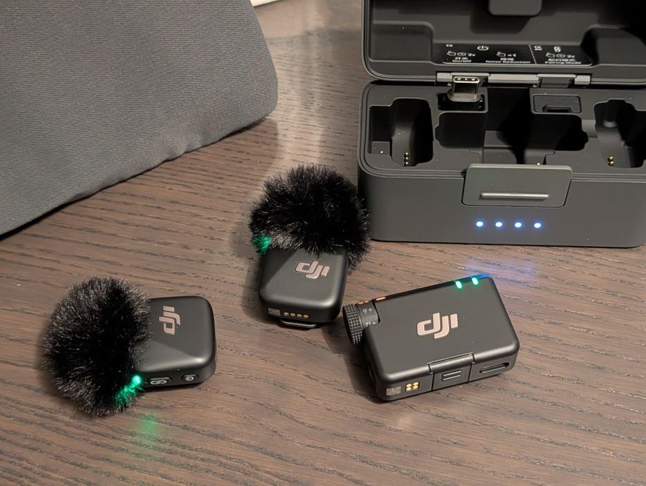 Set de  Microfoane Wireless pentru iPhone DJI Mic Mini 

Acesta este p