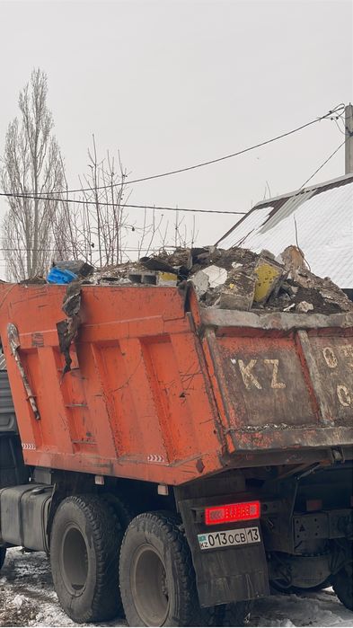 Вывоз мусор услуги камаз 15 тонна