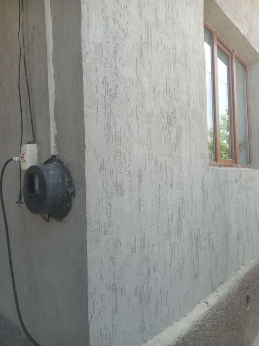 Штукатурка. Дождик