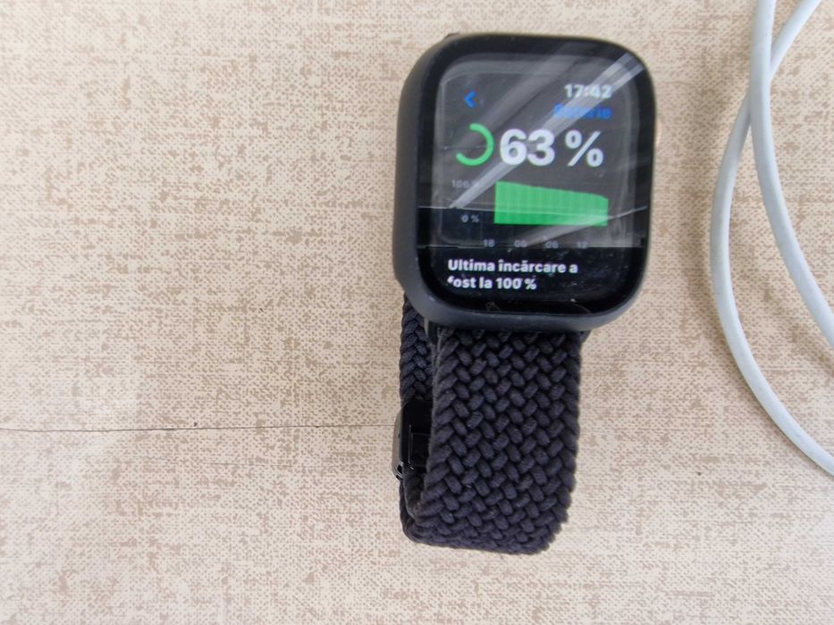Apple Watch Series 6 A2293 Grafit 40MM GPS + Ceas Smart Apple S6 celular 50m Wifi LTE rezistent la apă