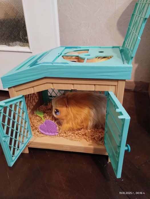 Игрален комплект Moose Little Live Pets - Морски свинче Mama Surprise