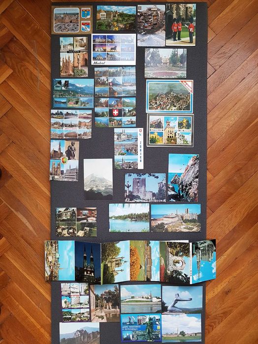 Колекционерски картички, диплянки, албуми, карти, рекламни материали