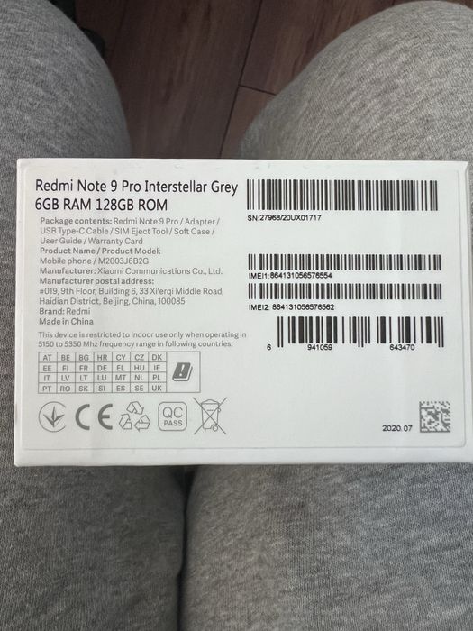 Xiaomi Redmi Note 9 Pro 6GB/128GB