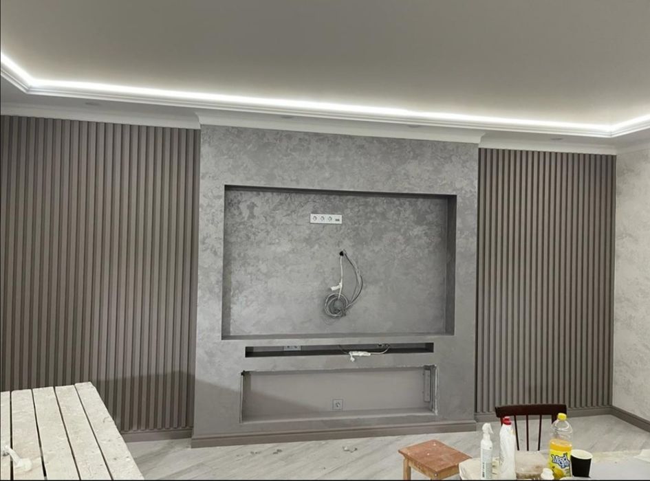 Ремонт квартир котеджей под ключ.