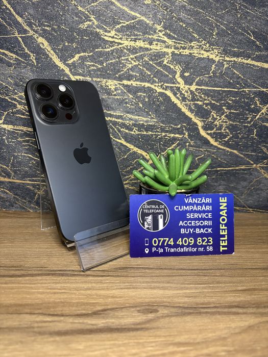 Iphone 15 Pro 256 Gb / Garantie 2 ani Centrul de Telefoane / Rate