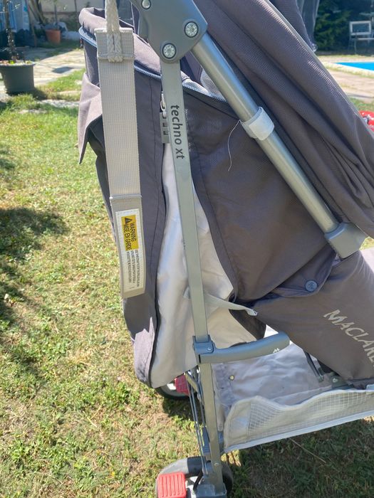 Бебешка количка-чадър Maclaren Techno, сива