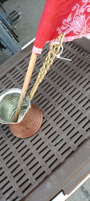 Медная турочка кофеварка