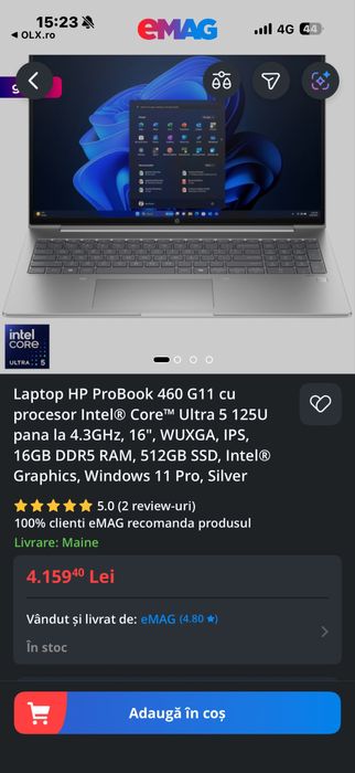 Laptop HP Probook 460 G11