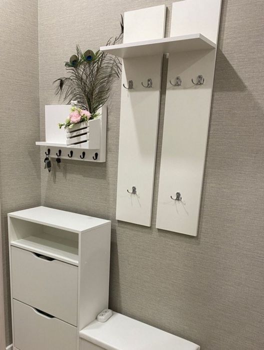 вешалка для прихожей настенная koridor devoriga ilgich ilgak mebel Дсп