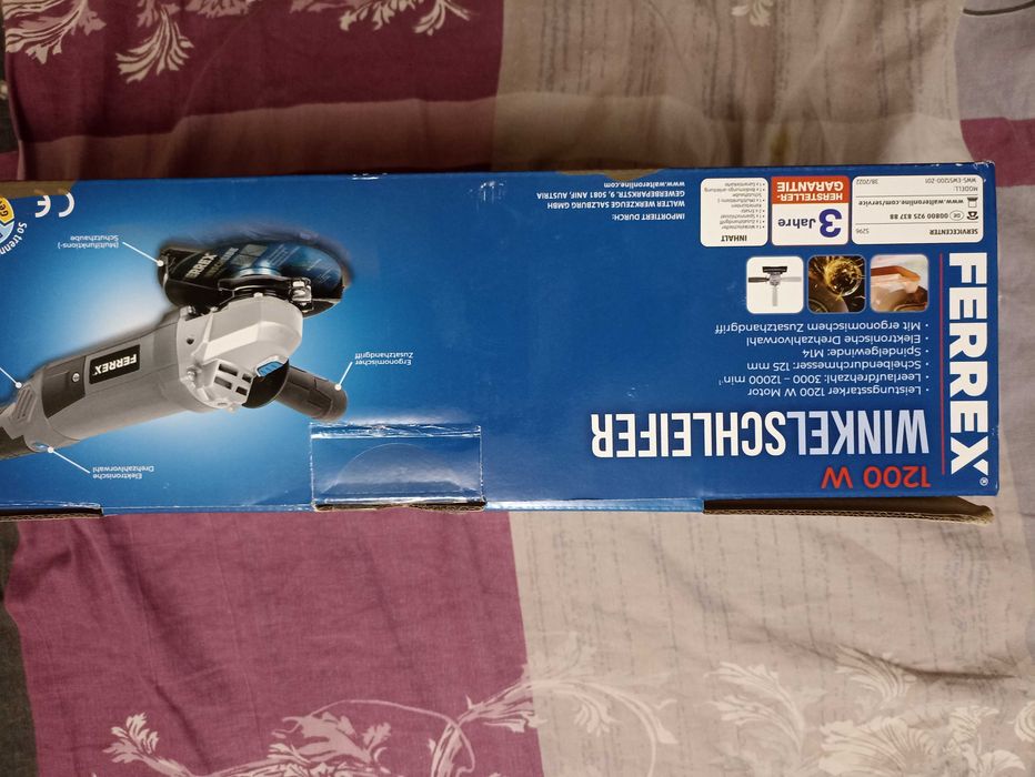 Продам австрийскую болгарку фирмы FERREX