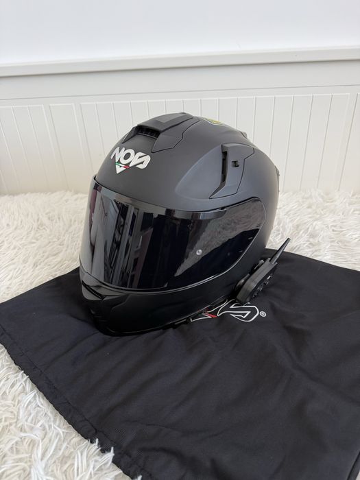 Casca moto NOS NS 10 neagra ECE-22.06