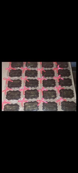 Шоколад на бонбоньерки