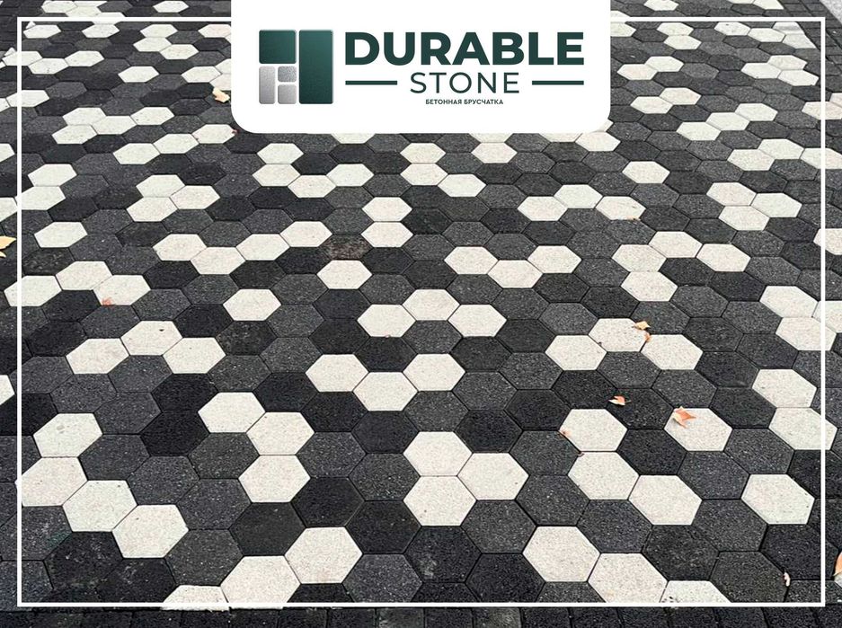 Брусчатка 10см. Тротуарная плитка "Танк", Вибропрессованная брусчатка.