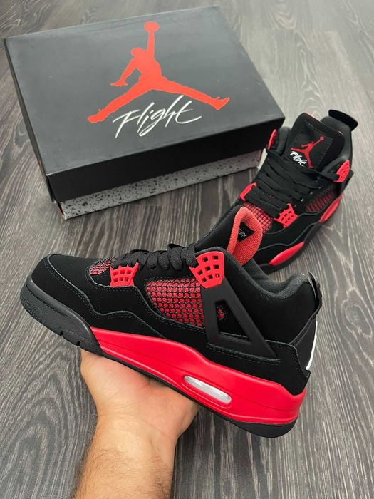 Jordan 4 Red Thunder- NOU - verificare colet