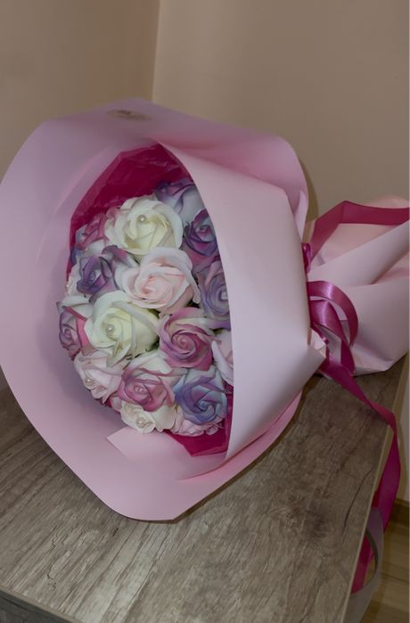 Buchete din trandafiri de sapun