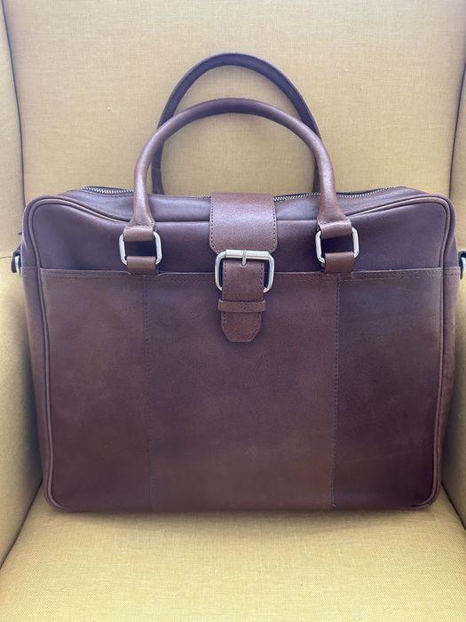 Geanta laptop din piele Kiomi