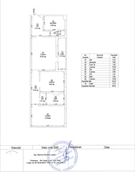 Interior view of Apartament 3 bedroom