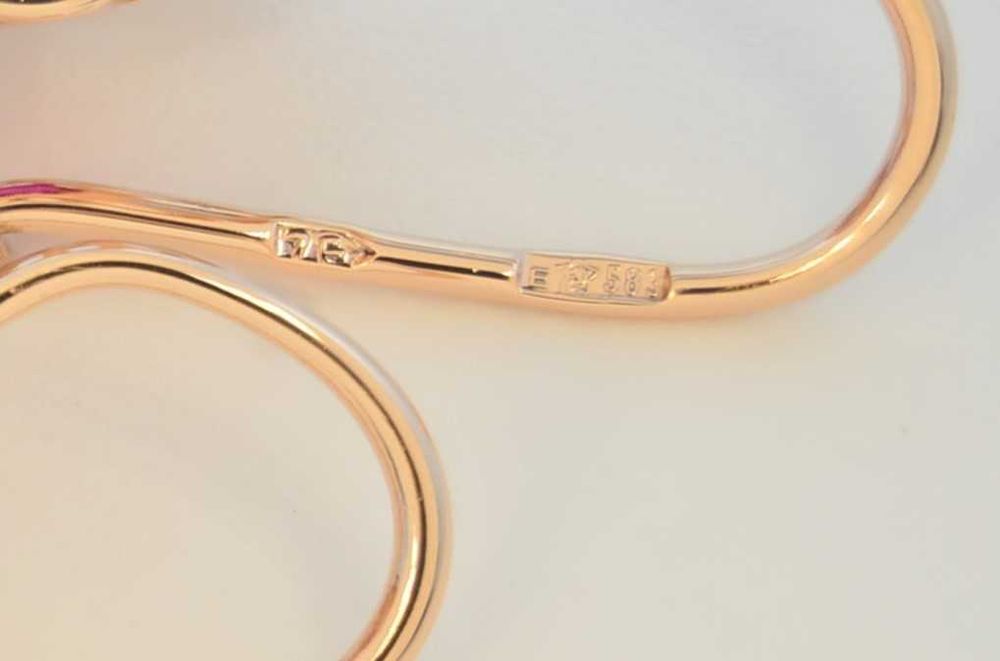 Серьги СССР  583 пробы