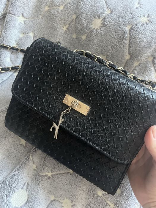 Сумка через плечо эко- кожа