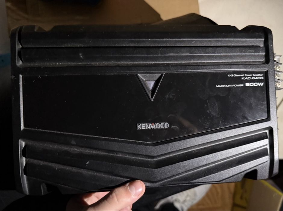 Vand subwoofer + amplificator kenwood