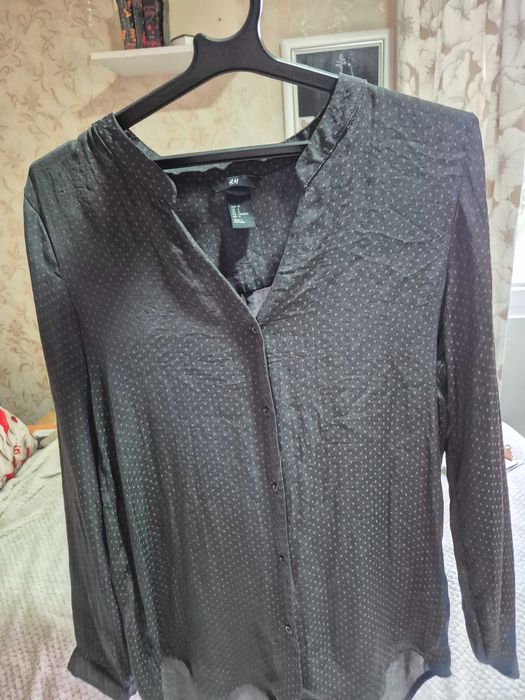 Дамска блуза тип риза H&M